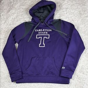 Russell Women's Tarleton State Purple/Gray Hoodie, Size Medium